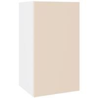Kitchen Kit Flatpack Wall Cabinet Slab Supergloss 400mm in Cashmere