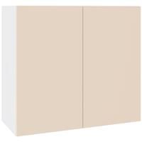 Kitchen Kit Slab Wall Cabinet Supermatt 800mm Flatpack in Cashmere