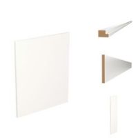 Value Slab Matt White Kitchen Accessories Plinth End Panel Cornice Rail Kitchen