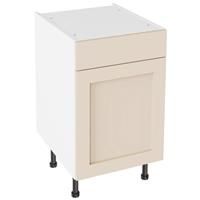 Kitchen Kit Shaker Matt Drawerline Base Cabinet 500mm in Cashmere