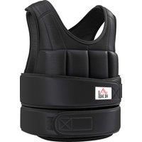 Weight Vest Adjustable Exerice Workout w/ 36 Weights Padding Black