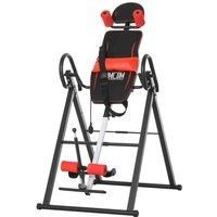 HOMCOM Gravity Inversion Table w/Safety Belt Adjustable Hand Stand Home Back Stretcher Machine For Muscle Pain Relief