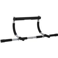 HOMCOM Pull-Up Bar for Doorway Home Fitness Door Horizontal Bar Indoor Gym Upper Body Workout