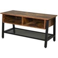 HOMCOM TV Stand for TVs up to 45 Inches for Living Room,Hallway£50.5x100Lx40Wcm, Industrial design