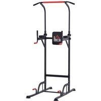 HOMCOM Pull Up Bar Power Tower Station for Home Office Gym Traning Workout Equipment