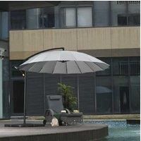 Outsunny 3M Cantilever Umbrella - Grey