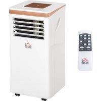 Zephyrus 10000BTU Portable Air Conditioner with 4 Modes - White/Rose Gold