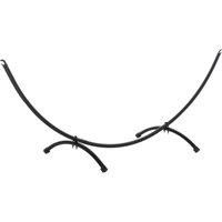 Outsunny 3M Metal Hammock Stand Frame Replacement Garden Outdoor Patio - Black