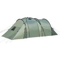 Outsunny 5 Man Camping Tent Camping Gazebo Garden Tent w/ Rainfly 3 Rooms Carry Bag