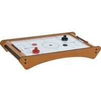 Air Hockey Table Wooden Party Toy, Children and Adults, w/ Electric Fan