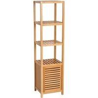 Storage Unit Freestanding Cabinet w/ Shelves Cupboard Organiser Bathroom