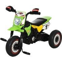 HOMCOM Toddlers 3-Wheel PP Ride On Pedal Trike Green