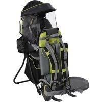 Baby Backpack Carrier for Hiking with Ergonomic Hip Seat Detachable Black
