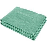 Outsunny 6 x 3 x 2m Greenhouse Replacement Cover ONLY Winter Garden Plant PE Cover for Tunnel Walk-in Greenhouse with Roll-up Windows
