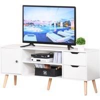 Modern TV Stand Media Console Table Cabinet W/ Storage Shelf Drawers Living Room