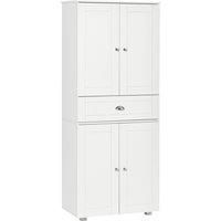 Modern Kitchen Cupboard Living Room Storage Cabinet w/ Drawer and Shelves