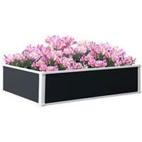 Outsunny Garden Raised Bed Planter Grow Containers Flower Pot PP 120 x 90cm