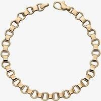 9ct Yellow Gold Circle Link Bracelet GB473