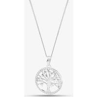 Sterling Silver Stone Set Tree of Life Pendant 8.68.4619