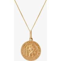 9ct Gold St Christopher Medallion 1617719