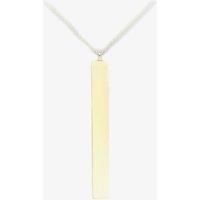 9ct Yellow Gold Vertical Bar Pendant 1.19.7490