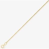 9ct Yellow Gold 18inch Fine Curb Chain STCN02518
