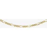9ct Gold 1.8mm Diamond Cut 18 Inch Figaro Chain 1.15.0034