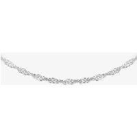 9ct White Gold 18" Twist Curb Chain 5.13.6584