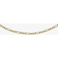 9ct 1.8mm Diamond Cut Figaro 20" chain 1.15.0035