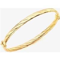 9ct Gold Twist Bangle 1340521