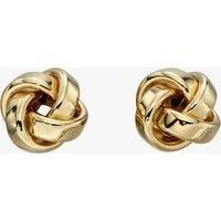 9ct Gold Knot Stud Earrings GE2201