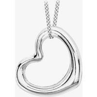 9ct White Gold Sliding Heart Pendant 5.61.8659