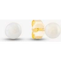 9ct 4 x 4.5mm Drilled Freshwater Pearl Stud Earrings EOZ101SD