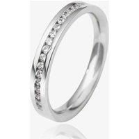 Platinum 3.0mm Channel Set Diamond Flat Court Wedding Ring WGH2/3R125 Plat HSI-N