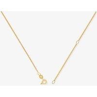 9ct Yellow Gold 18 Inch Diamond-Cut Curb Chain CN025L-18