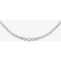 9ct White Gold 3.00ct Diamond Tennis Necklet THN23469300