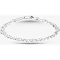 T.H.Baker Sterling Silver 20cm Square Curb Chain 8.23.7013 | Size: 20 cm