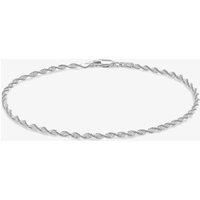 Sterling Silver 7.5" Twist Bracelet 8.29.3672