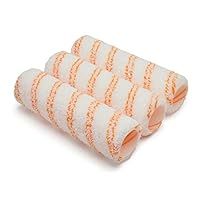 HAMILTON for The Trade Medium Pile Roller Sleeves, 3 Pack, 9" White/Orange 3281103-90