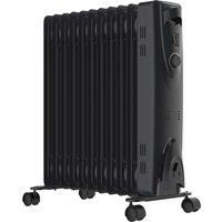 Mylek Oil Filled Heater Radiator 2.5kW - Grey
