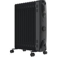 Electric Oil Filled Radiator with Adjustable Thermostat & Timer 2.5kW