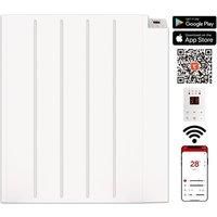 Wifi Smart App Electric Panel Heater with 24/7 Timer IP24 Rated 1kW