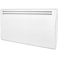 Ceramic Slim Electric Panel Heater with 24/7 Timer IP24 Rated 2kW