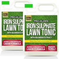 Liquid Iron Sulphate Lawn Tonic Feed 2 x 5L