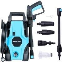 Pro-Kleen Electric Pressure Washer Cleaner Car Garden Patio 105 Bar 1400W