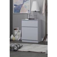 Compact One Door Sideboard with One Drawer, Grey