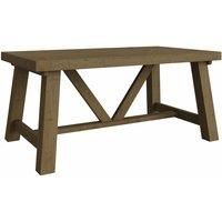 Solid Reclaimed Pine 1.6M Dining Table Fixed Top
