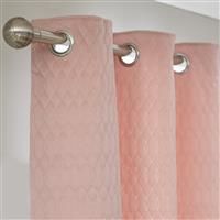 Argos Home Pinsonic Fully Lined Eyelet Curtain - Pink