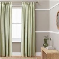 Habitat Stripe Blackout Pencil Pleat Curtain - 137x117cm