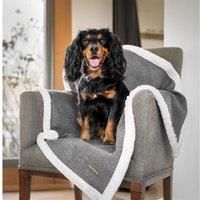 Lords and Labradors Essentials Herdwick Blanket Graphite, Grey